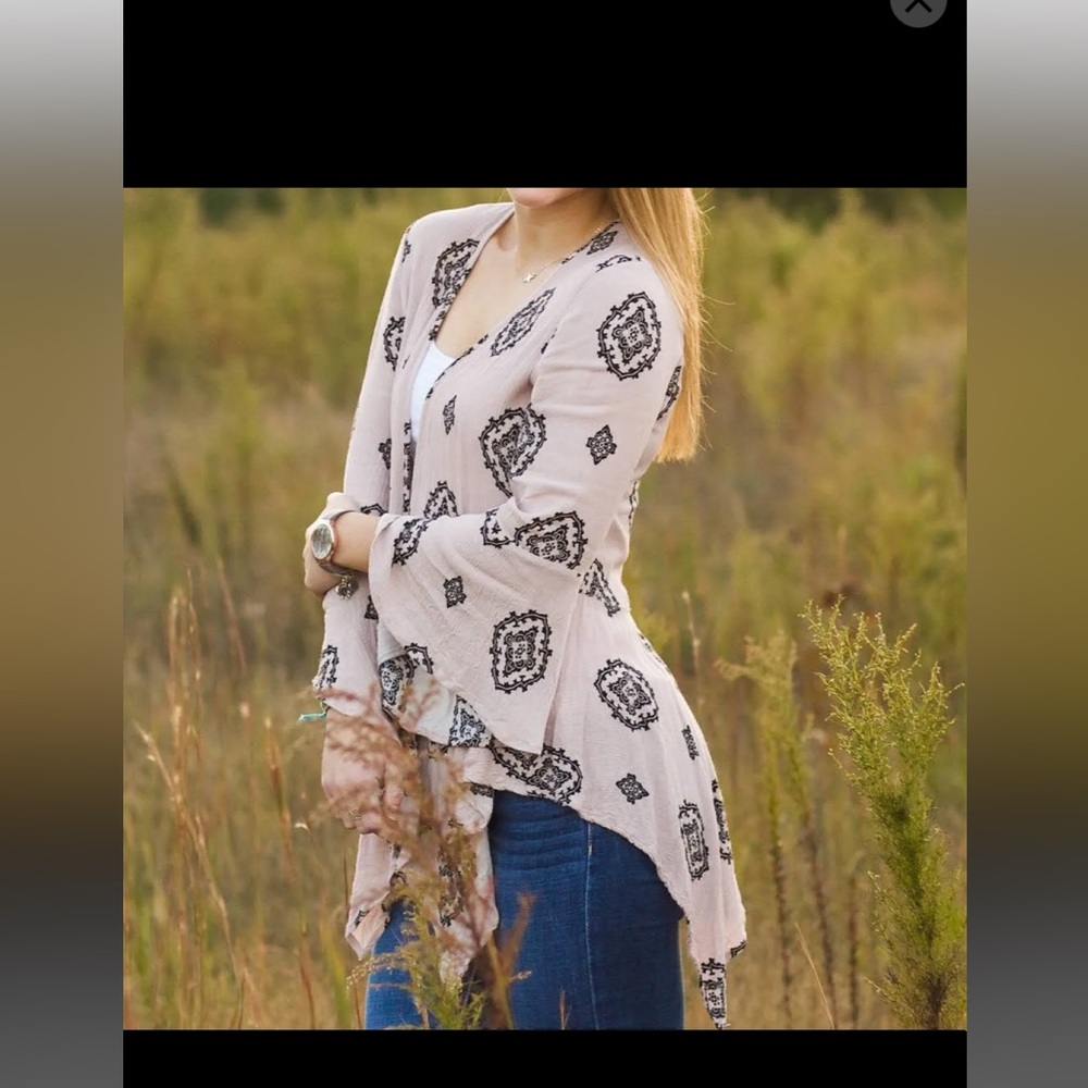 3/$25. Boho cardigan